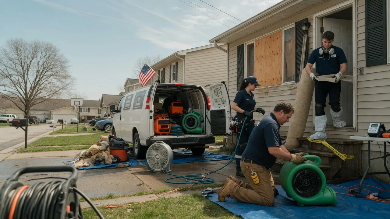 Water Damage Restoration in Marengo, IL near me